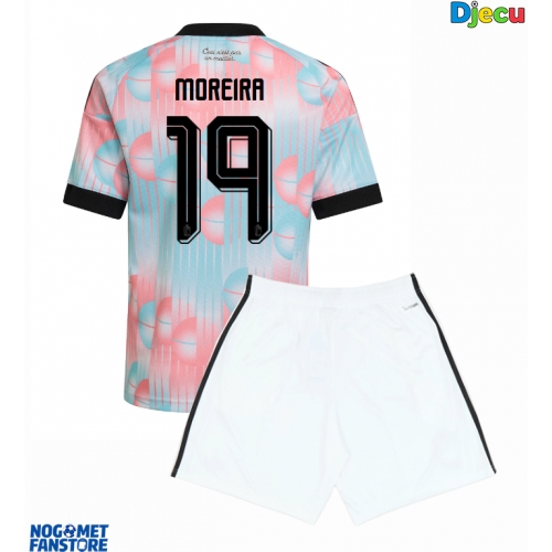 Belgija Diego Moreira #19 Gostujuci Dres za djecu SP 2026 Kratak Rukav (+ Kratke hlače)